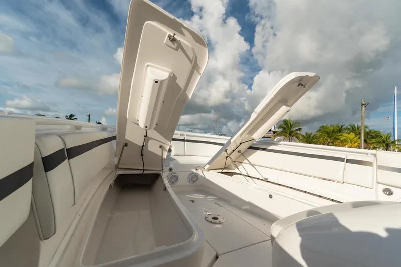 Slide: The Image of Intrepid 32 Double G - Bow Storage 2015 32 Intrepid 327 Double G - 3457156