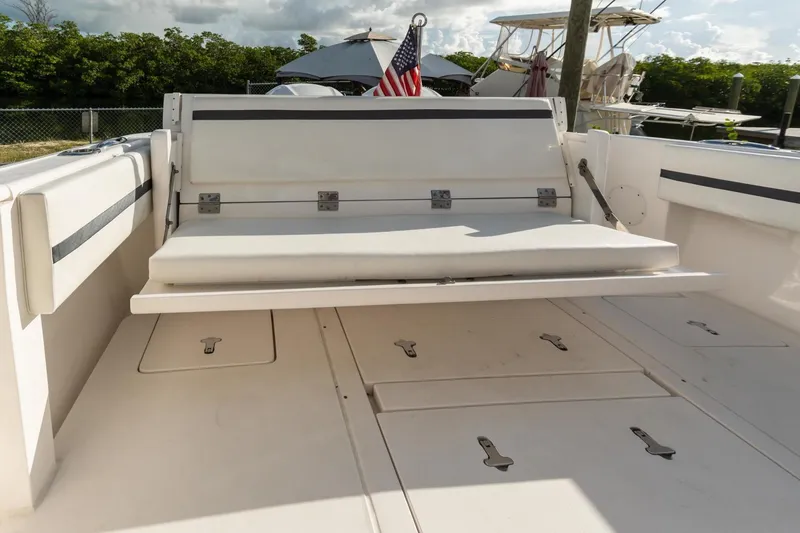 Slide: The Image of Intrepid 32 Double G - Cockpit Bench Foldable Seat 2015 32 Intrepid 327 Double G - 3457159