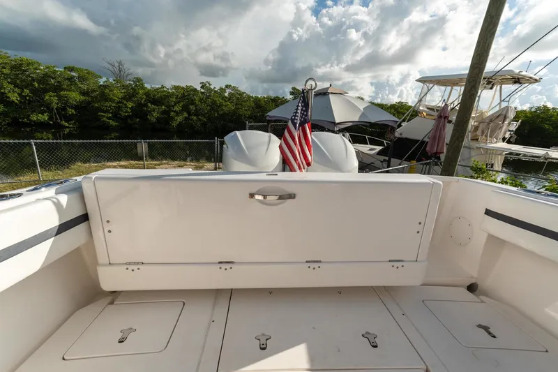 Slide: The Image of Intrepid 32 Double G - Cockpit Bench Foldable Seat 2015 32 Intrepid 327 Double G - 3457160