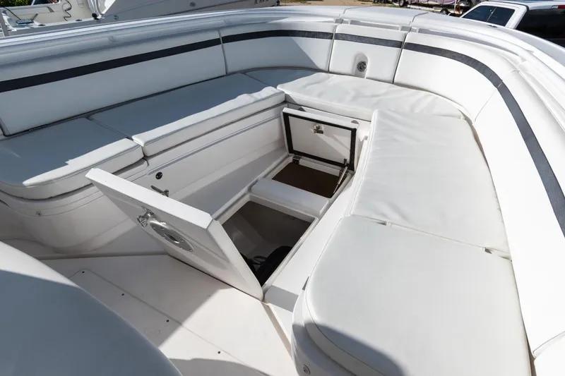 Slide: The Image of Intrepid 32 Double G - Bow Floor Storage and Bilge Access 2015 32 Intrepid 327 Double G - 3457161