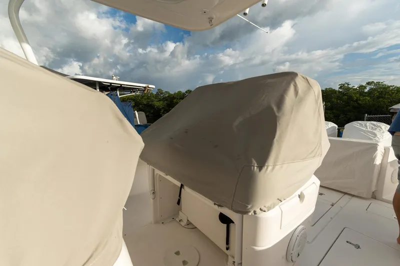 Slide: The Image of Intrepid 32 Double G - Helm Seat Covers 2015 32 Intrepid 327 Double G - 3457176