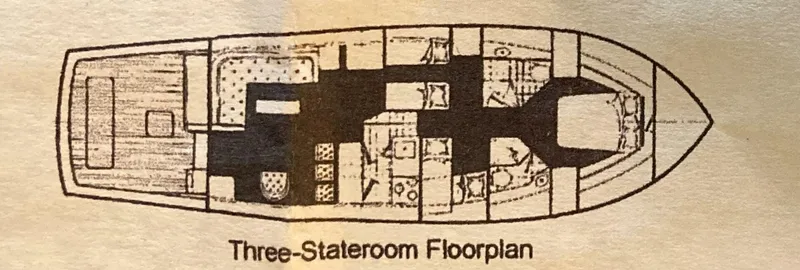 Slide: The Image of Ocean Yachts 48 Super Sport Convertible 1988 - 5100523