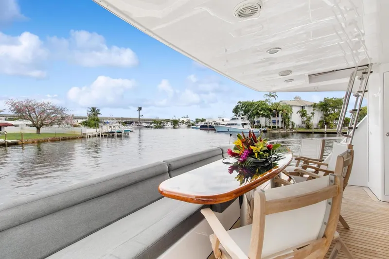 Slide: The Image of Hatteras 82 Convertible 1998 - 3477524