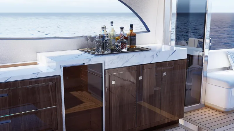 Slide: The Image of 505 Interior Galley Bar - 3493867