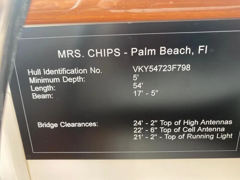 Slide: The Image of Viking 54 Sport Yacht 1998 - 3552852