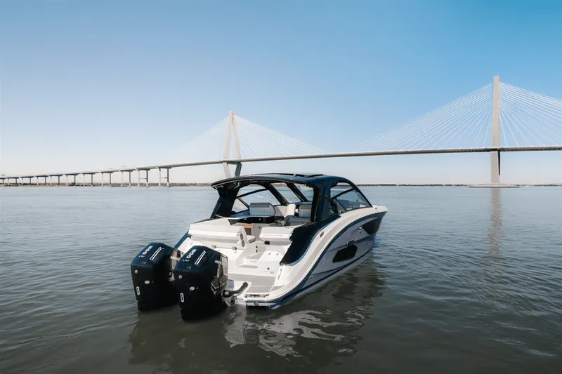 Slide: The Image of Sea Ray Sundancer 370 Outboard 2025 - 26