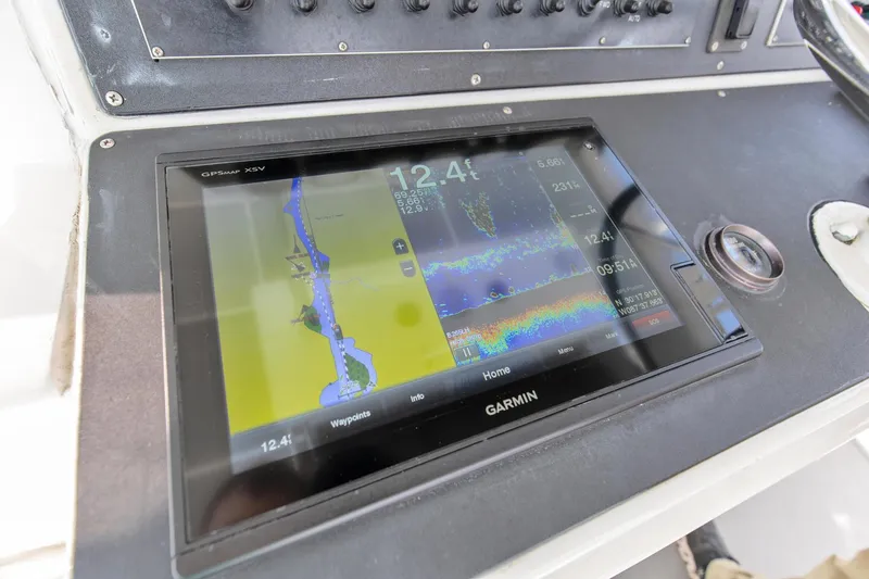 Slide: The Image of 1981 Bertram 42 Convertible Balls To The Wall Electronics Garmin Display - 3686940