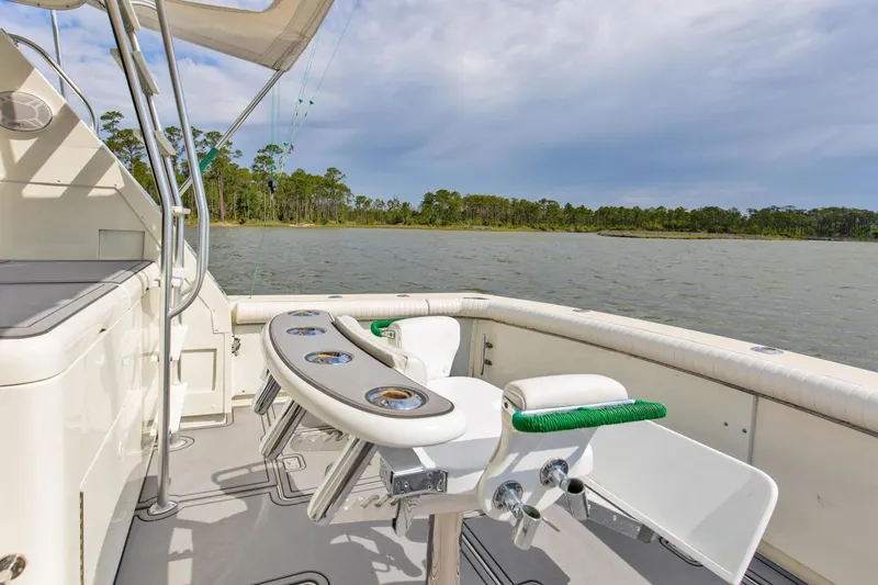 Slide: The Image of 1981 Bertram 42 Convertible Balls To The Wall Cockpit Sole - 3686949