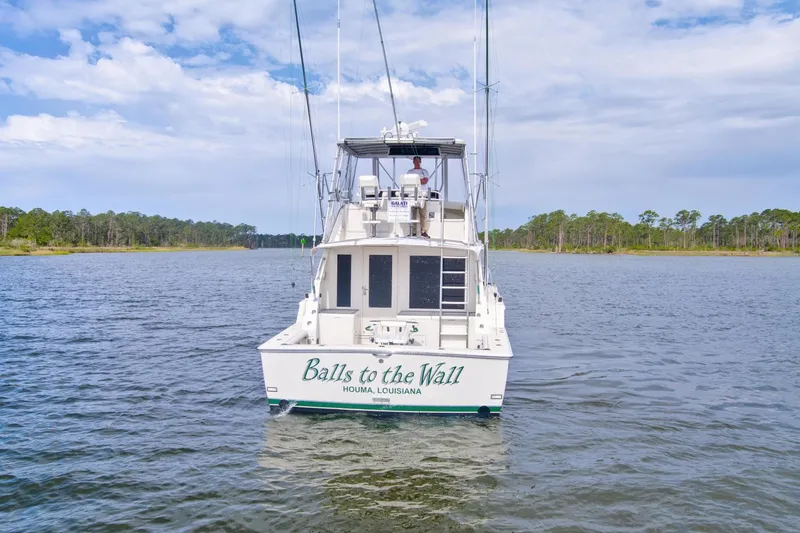 Slide: The Image of 1981 Bertram 42 Convertible Balls To The Wall Aft - 3686967