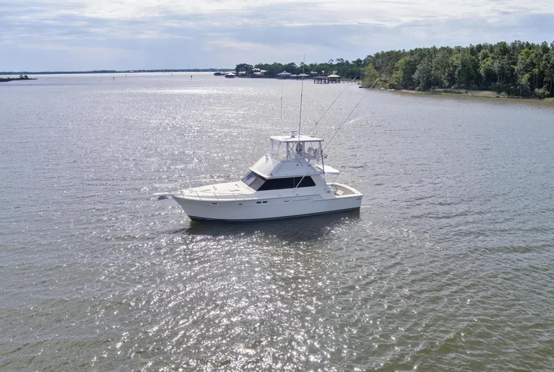 Slide: The Image of 1981 Bertram 42 Convertible Balls To The Wall Port Profile 3 - 3687028