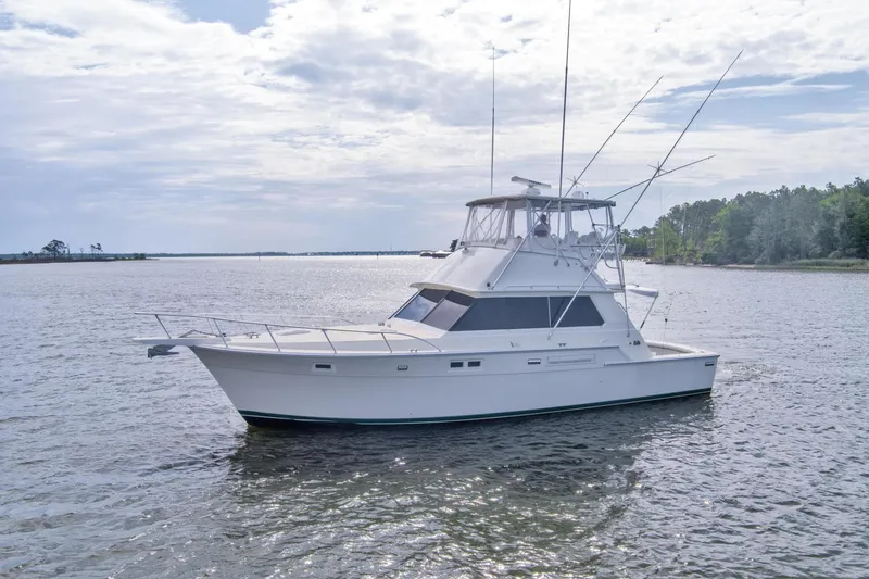 Slide: The Image of 1981 Bertram 42 Convertible Balls To The Wall Port Profile - 3687029