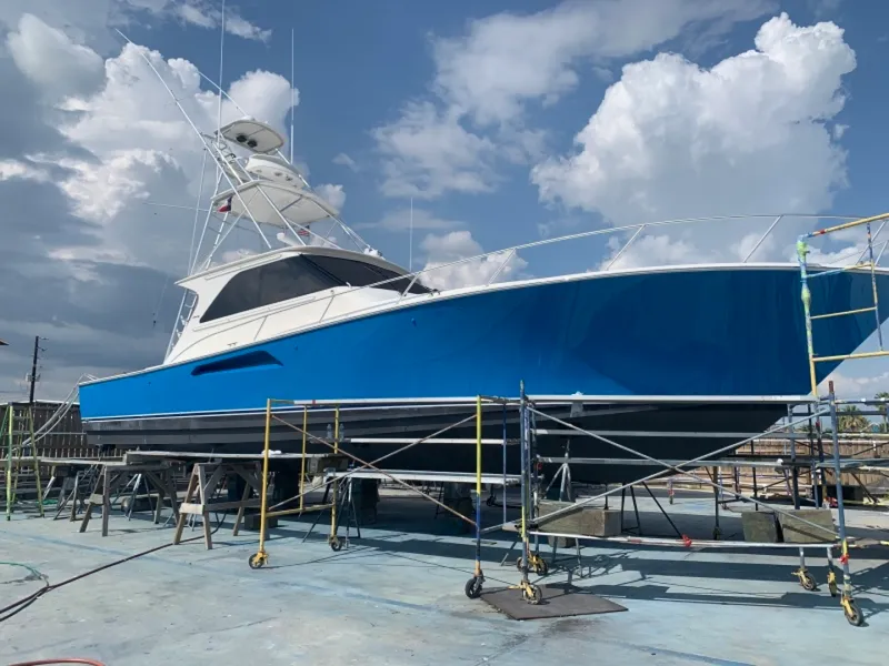 Slide: The Image of 2008 Viking 52 Sport Coupe She's All Hooked Up - 3669319