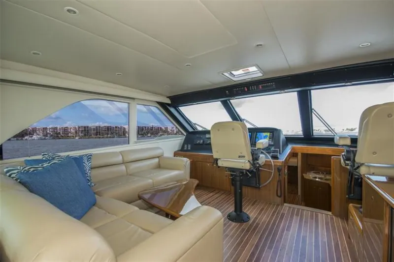 Slide: The Image of 2008 Viking 52 Sport Coupe She's All Hooked Up - 3669289