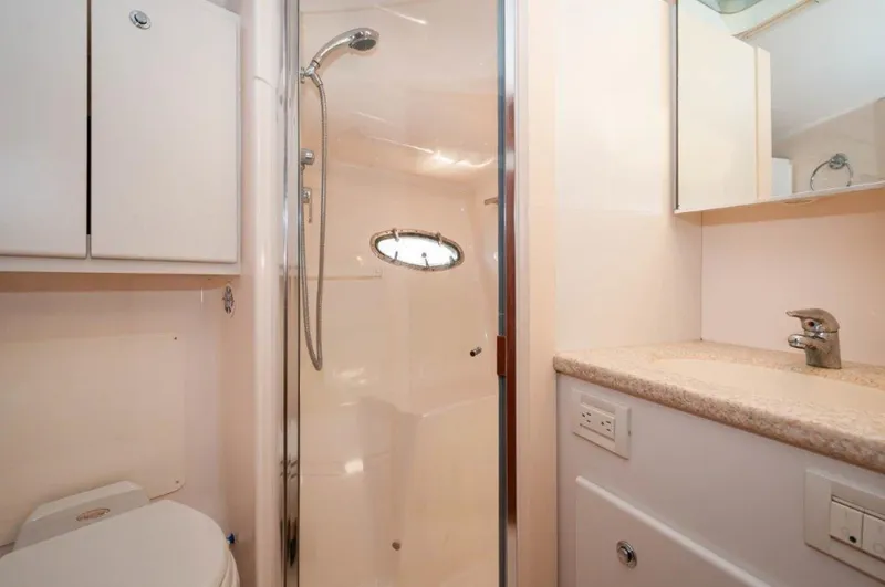 Slide: The Image of 2003 Tiara Yachts 4200 Open  Kingfisher Head 3 - 3670309