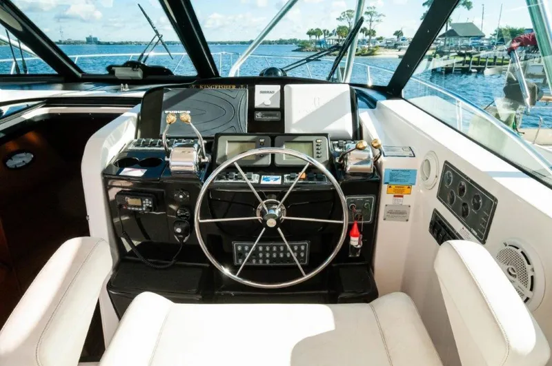 Slide: The Image of 2003 Tiara Yachts 4200 Open  Kingfisher Helm 4 - 3670313