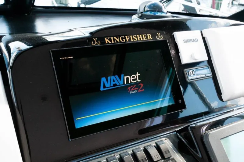 Slide: The Image of 2003 Tiara Yachts 4200 Open  Kingfisher  Helm 8 - 3670317