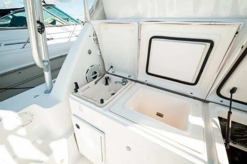 Slide: The Image of 2003 Tiara Yachts 4200 Open  Kingfisher Cockpit 4 - 3670320