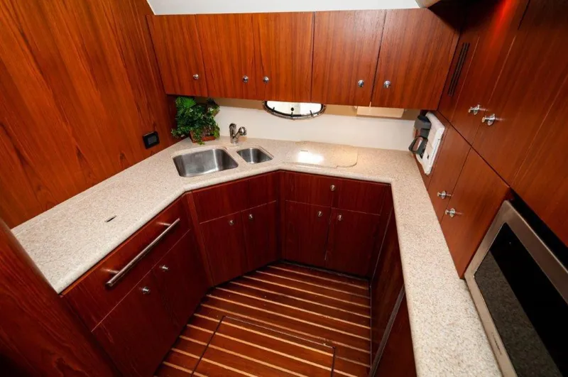 Slide: The Image of 2003 Tiara Yachts 4200 Open  Kingfisher  Galley 2 - 3670292