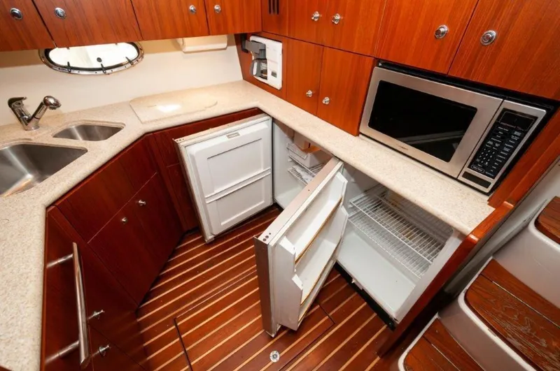 Slide: The Image of 2003 Tiara Yachts 4200 Open  Kingfisher Galley 4 - 3670300