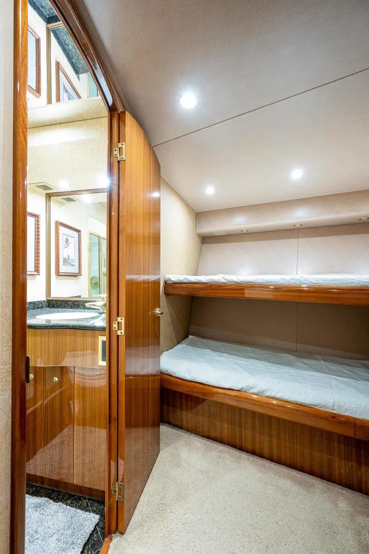 Slide: The Image of Guest Stateroom 2005 Viking 74 Convertible - Reel Estate - 3698342