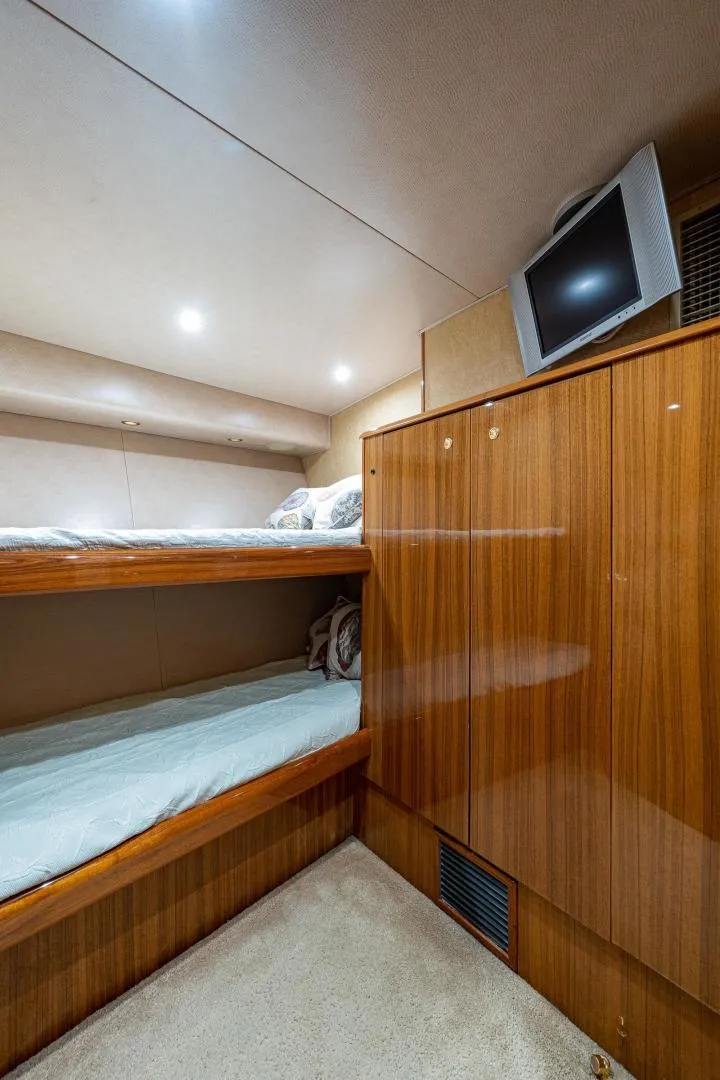 Slide: The Image of Guest Stateroom 2005 Viking 74 Convertible - Reel Estate - 3698343