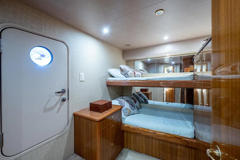 Slide: The Image of Crew Quarters 2005 Viking 74 Convertible - Reel Estate - 3698346