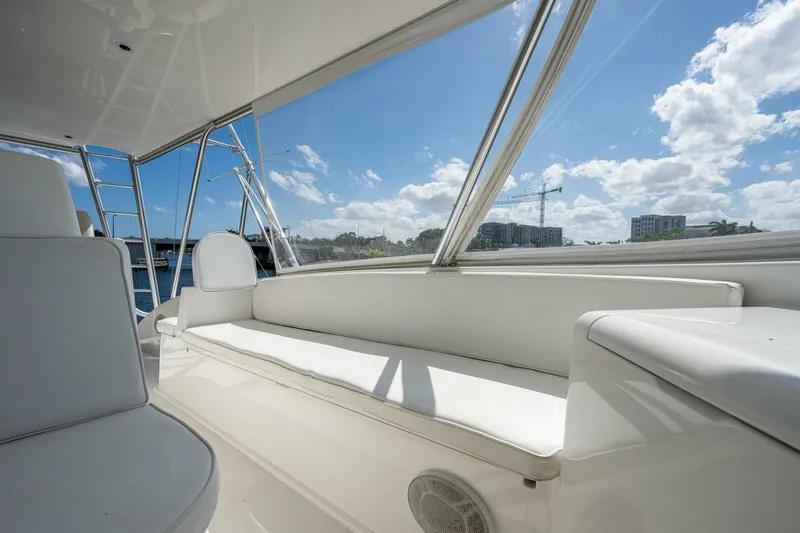 Slide: The Image of Flybridge 2005 Viking 74 Convertible - Reel Estate - 7658408