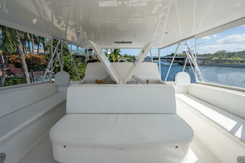 Slide: The Image of Flybridge 2005 Viking 74 Convertible - Reel Estate - 7658407