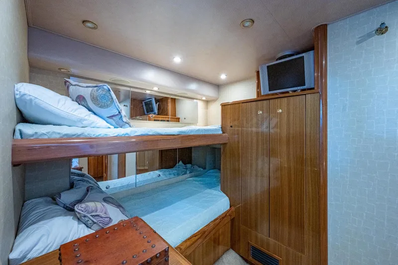 Slide: The Image of Crew Quarters 2005 Viking 74 Convertible - Reel Estate - 3698347
