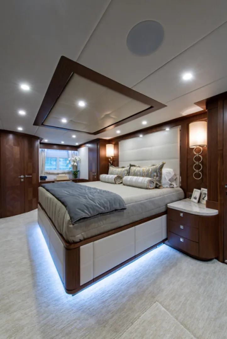 Slide: The Image of 2020 Hargrave 120' G120 Signature Series - Main Master Stateroom - 3702646