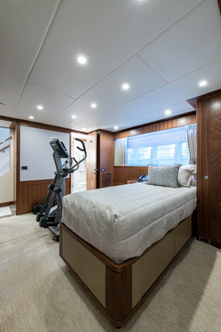 Slide: The Image of 2020 Hargrave 120' G120 Signature Series - Guest Port Stateroom - Features Removable Twin Berth - 3702573