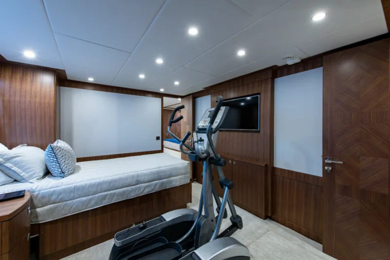 Slide: The Image of 2020 Hargrave 120' G120 Signature Series - Guest Port Stateroom - Features Removable Twin Berth - 3702574