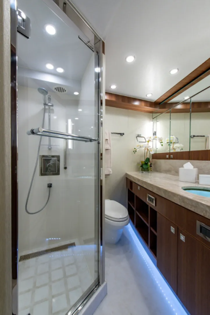 Slide: The Image of 2020 Hargrave 120' G120 Signature Series - VIP Stateroom Head - 3702589