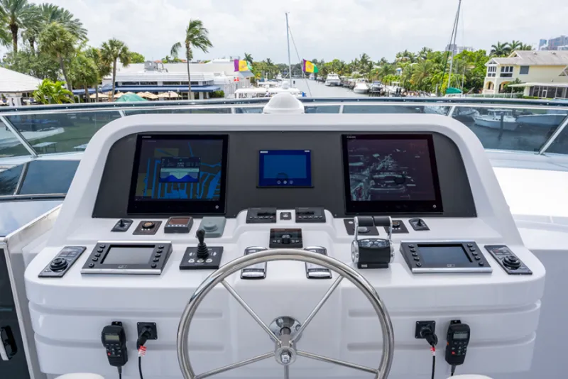 Slide: The Image of 2020 Hargrave 120' G120 Signature Series - Flybridge Helm - 3702595