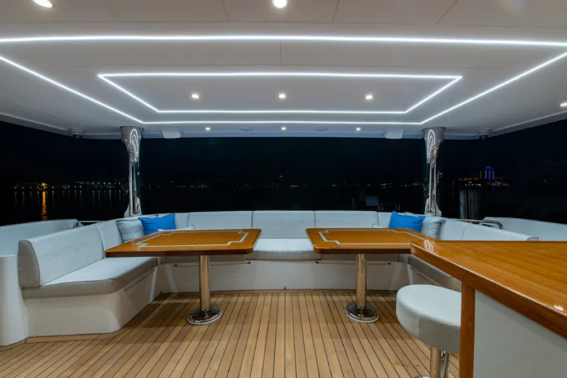 Slide: The Image of 2020 Hargrave 120' G120 Signature Series - Aft Deck - 3702606