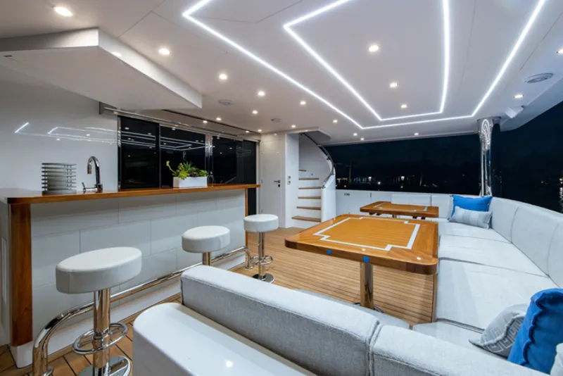 Slide: The Image of 2020 Hargrave 120' G120 Signature Series - Aft Deck - 3702608