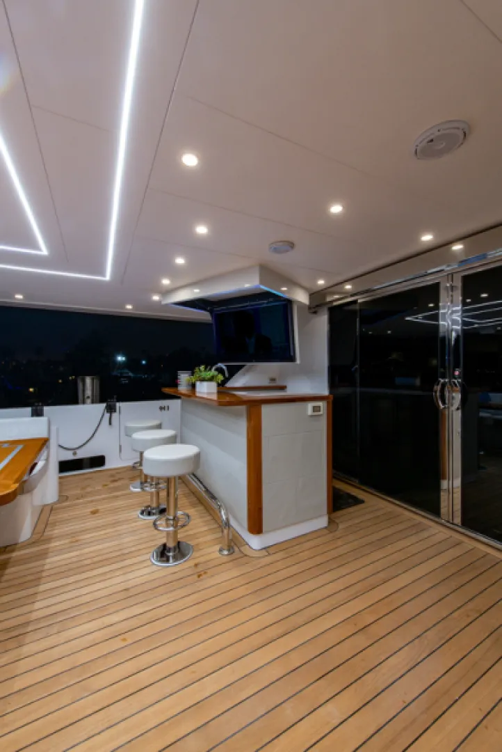 Slide: The Image of 2020 Hargrave 120' G120 Signature Series - Aft Deck - 3702609
