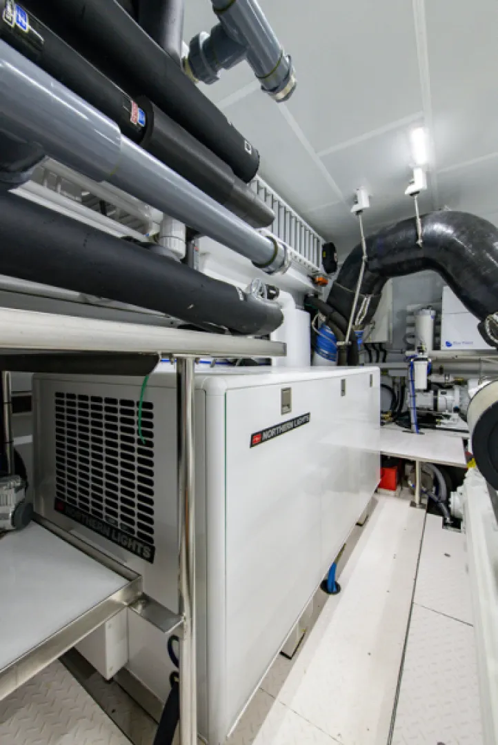 Slide: The Image of 2020 Hargrave 120' G120 Signature Series - Engine Room - 3702624