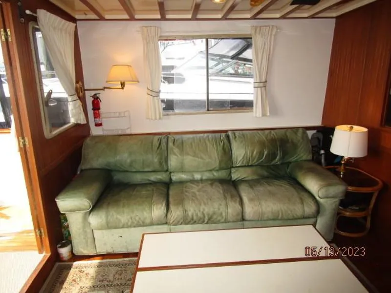 Slide: The Image of 36' Kadey-Krogen salon port - 3706720