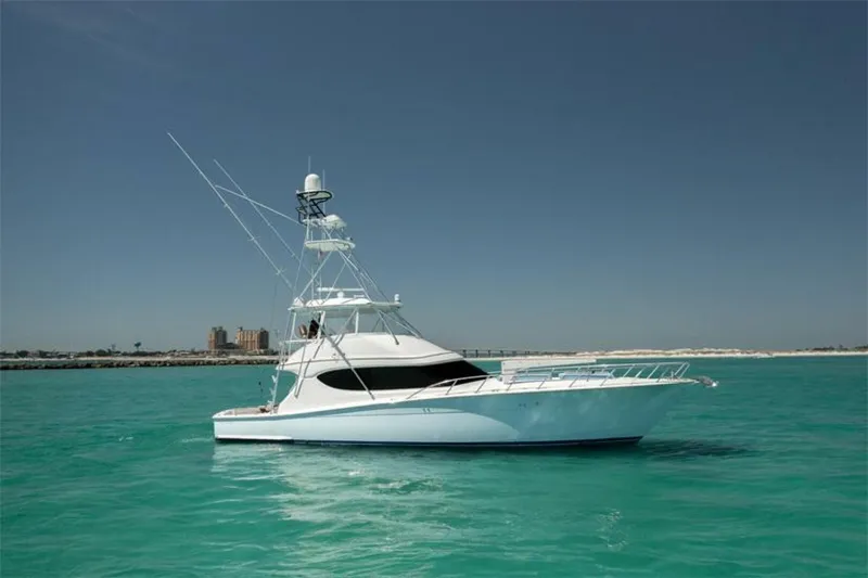 The Image of 2016 Hatteras GT60  KNOT ON CALL  STBD Profile - 3858107