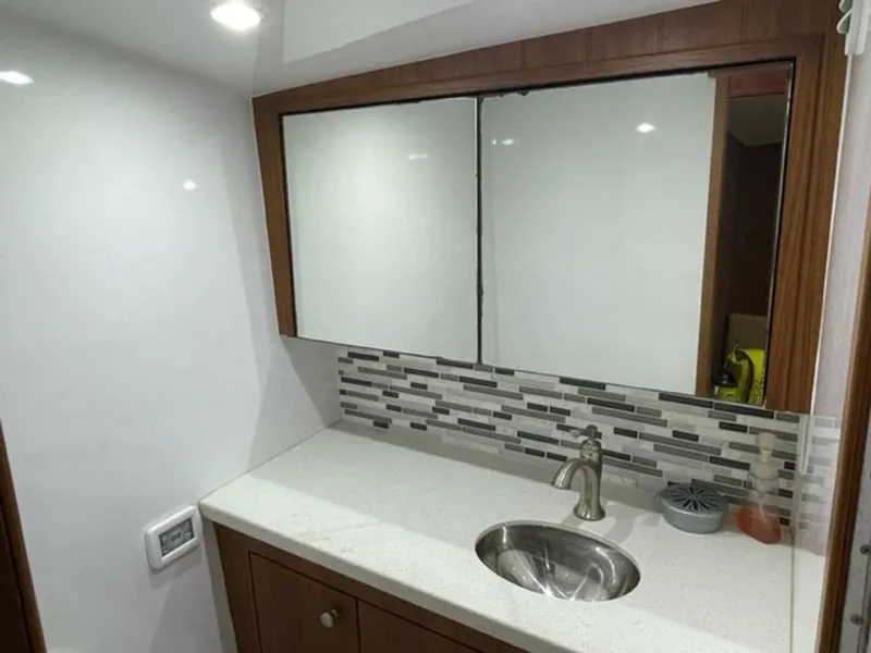 Slide: The Image of Mirrored Cabinets Above Sink Vanity - 3771374