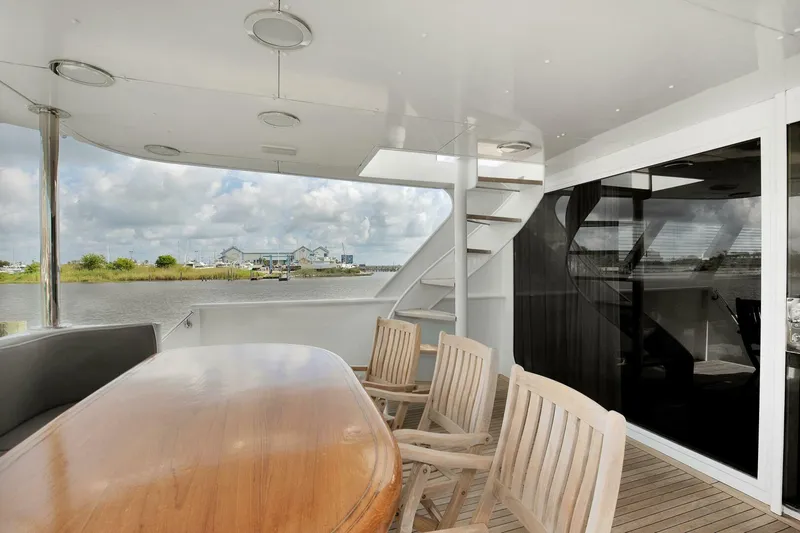 Slide: The Image of 1983 Broward 108 Cockpit Motor Yacht Lady P - 3780637