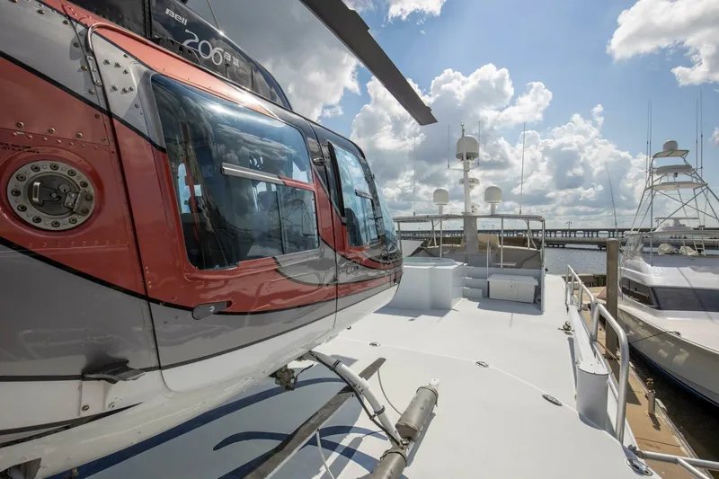 Slide: The Image of 1983 Broward 108 Cockpit Motor Yacht Lady P - 3780641