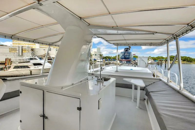 Slide: The Image of 1983 Broward 108 Cockpit Motor Yacht Lady P - 3780645