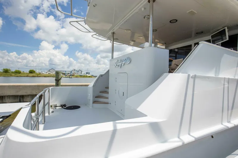 Slide: The Image of 1983 Broward 108 Cockpit Motor Yacht Lady P - 3780654