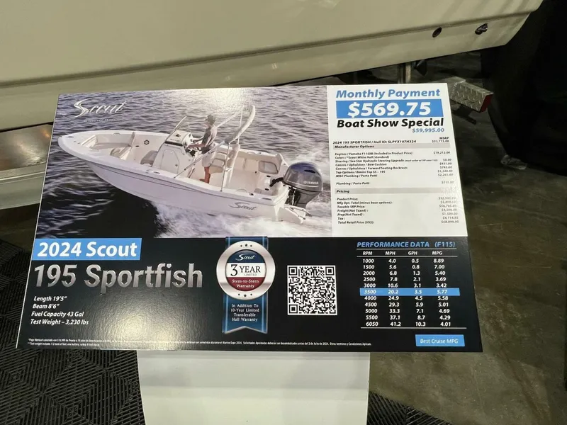 Slide: The Image of Scout 195 Sportfish 2026 - 4377024