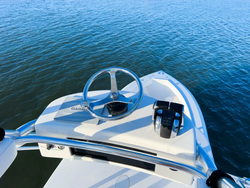Slide: The Image of Bahama 41 Blue Bird - Tower Controls 2015 Bahama 41 Center Console Blue Bird - 3929522