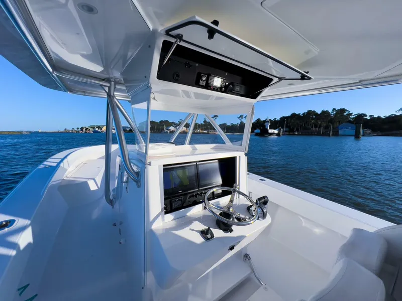 Slide: The Image of Bahama 41 Blue Bird - Helm Electronics 2015 Bahama 41 Center Console Blue Bird - 3929509
