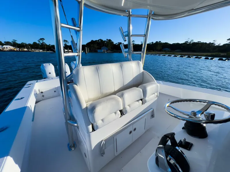Slide: The Image of Bahama 41 Blue Bird - Helm Seats 2015 Bahama 41 Center Console Blue Bird - 3929515