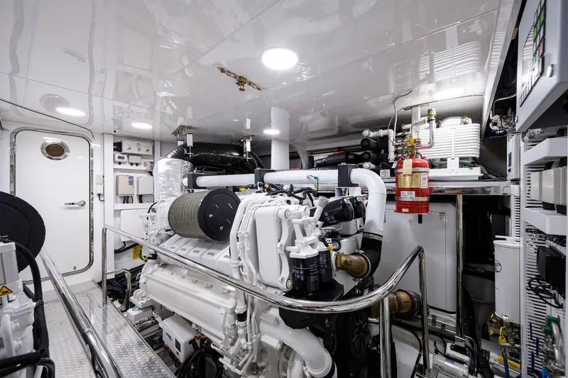 Slide: The Image of Ocean Alexander 100 Zephyr-Engine Room 2019 Ocean Alexander 100 Motor Yacht-Zephyr - 3930733